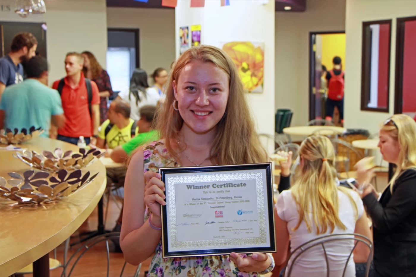 Past Discover Canada Essay Contest winner